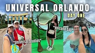 UNIVERSAL ORLANDO DAY ONE | Volcano Bay, Wicked, CineSational in Universal Studios