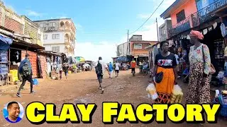 Welcome To CLAY FACTORY COMMUNITY - Freetown 🇸🇱 🌍 Roadtrip 2022 - Explore With Triple-A