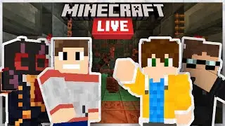 N&eacute;zz&uuml;k egy&uuml;tt a Minecraft Live-ot! | w/Paulidar, BROWN, Vickyshoka, Bence