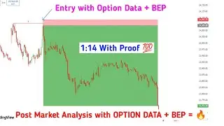 Post market analysis with Option DATA +BEP  +SMC= 💥  W2t - tamil