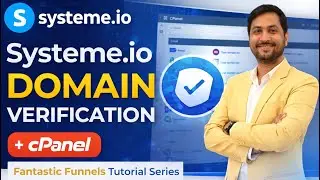 How to verify domain from systeme.io with a cPanel - Autoresponder setup part 1