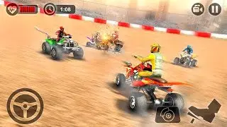 Quad Bike Crash Arena ATV Destruction Derby by Tech 3D Games Studios Android Gameplay