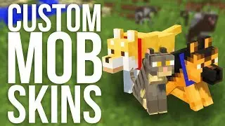 Как добавить пользовательские скины мобов в Minecraft