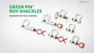 Green Pin ROV Locking Clamp Shackle