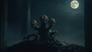 Horror Synth Music, Dark Synthwave, new 80s Horror Music - The Thing With Three Heads