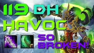 Dantaliun - Level 119 Havoc Demon Hunter Twink PvP - WoW BFA Patch 8.2