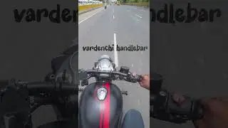 vardenchi handlebar for Royal enfield reborn classic 350 #shorts