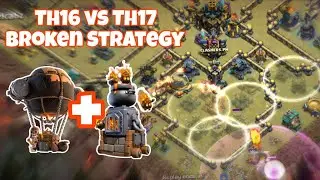 Th17 Fireball + Rocketloon and Furnace attack strategy | Clash of Clans | Th16 vs Th17 