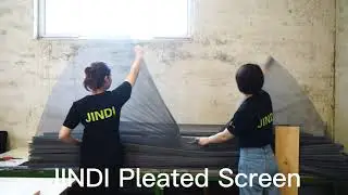 pleated insect screen, retractable screen, folding screen