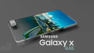 Samsung Galaxy X Glass Incredible Bezel Less Design 2018