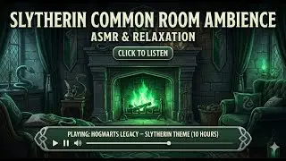 MAGIC SLYTHERIN ROOM ATMOSPHERE
