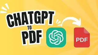 How to Export ChatGPT Conversations as a PDF: A Step-by-Step Guide