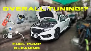 Civic x | Overall Tuning + Checkup | More Fuel Efficient?! 😮|