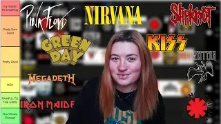 Tier Ranking Rock and Metal Bands