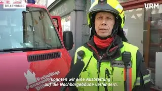 Brand in der Dillenburger Altstadt
