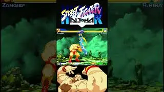 Zangief Parry R Mika Hyper Street Fighter Alpha