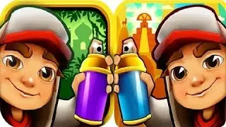 Subway Surfers Peru VS Singapore iPad Gameplay for Children HD #66