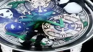 Celestial Tourbillon Panda Limited Edition Sapphire Glass Waterproof Mechanical Watch  men watch