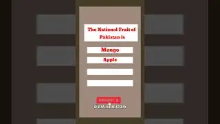 National Fruit of Pakistan | Shorts | Fruits | Health | Gk | Pakistan