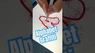 Граффити с алфавитом от @Sim0ndee с помощью Procreate #graffiti #graff #graffitiart #procreate