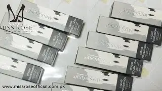 Miss Rose Liquid Foundation Review @MissRoseOfficial