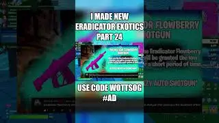 Я создал новые экзотические предметы для Eradicator. Часть 24. #fortniteconcepts #fortnite #fortn...