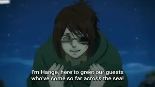 3 years ago, hange and levi recruits the marleyans  english sub || attack on Titan the final season