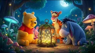 The Magic of Fireflies 🌙✨| Pooh and Friends Under the Moonlight | Winnie the Pooh Animation