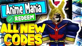 ALL NEW *MY HERO & MYTHICAL* UPDATE CODES! Anime Mania Roblox
