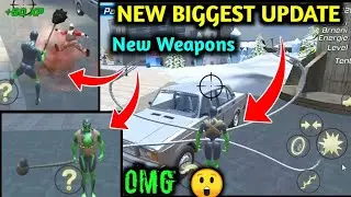 New Weapon update in rope frog ninja hero new update
