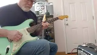 Lofquist surf green with scatterwound 62 pickups