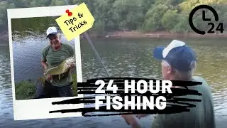 24 Hour Pike Fishing with Divvy in the Bivvy (deadbaiting)