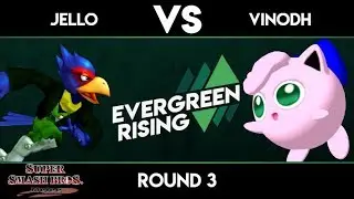 Evergreen Rising #6 - Jello vs Vinodh - Melee Winners Round 3