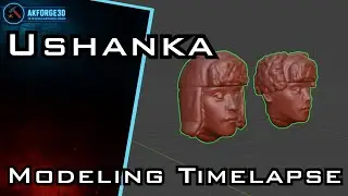 Blender Timelapse &ndash; Modeling an Ushanka Hat for Winter Wargame Miniatures