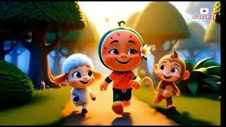 Brave Watermelon Boy Saves the Forest | Moral Story for Children