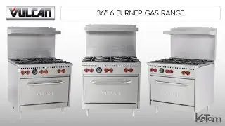 Vulcan 6-Burner Gas Range