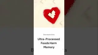The #1 Worst Food for Your Memory (It's Not Sugar). #brainhealth #alzheimers