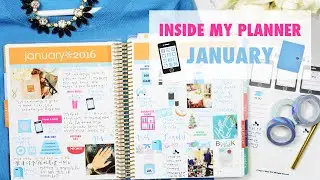 Inside My Erin Condren My Planner: January 2016