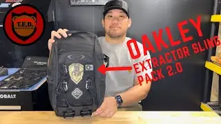 Oakley Extractor Sling Pack 2.0: Covert tactical parent diaper day bag. Review and demonstration.