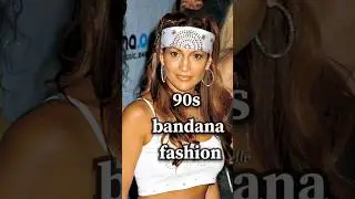 90s bandana fashion #hairstyles #hairstyle #fashion #90s #90sfashion #yttrending #ytviral #shorts