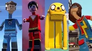 ВСЕ Эластичные персонажи в видеоиграх Lego