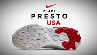 #TeamUSA #UpcomingRelease NIKE React Presto USA DETAILED LOOK #reactpresto