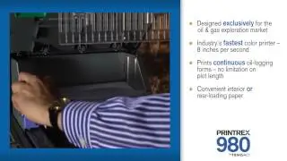 Printrex 980 - The Industry's Fasted Color Inkjet Printer