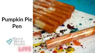 🔴Replay: Turning a Pumpkin Pie Inspired Pen | Episode 351