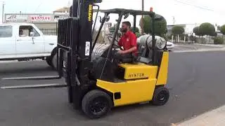 Hyster S80XLBCS Boxcar Special / Short Turn Radius 8000lb Capacity Forklift