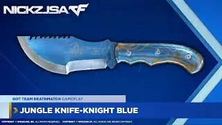 Jungle Knife-Knight Blue | CROSSFIRE China 2.0