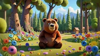 Bear Built a Button House 🧸🔘🏠 | Cozy and Creative Nursery Rhyme for Kids