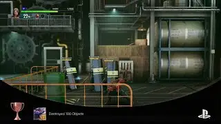 Double Dragon Revive, Destroy 10 objects trophy