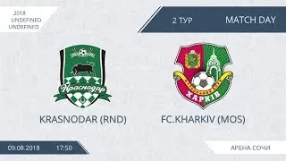 AFL18. Чемпионат России 2018. Krasnodar (RnD) - FC.Kharkiv (Mos). 1 из 2.