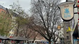 Walking through Munich's charming streets: Maximilian Church to Tal Stra&szlig;e - 4K HDR